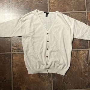 Forever 21 white sweater